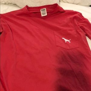 Pink long sleeve shirt